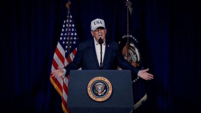 Donald Trump’s Iran attacks speech, annotated | CNN Politics