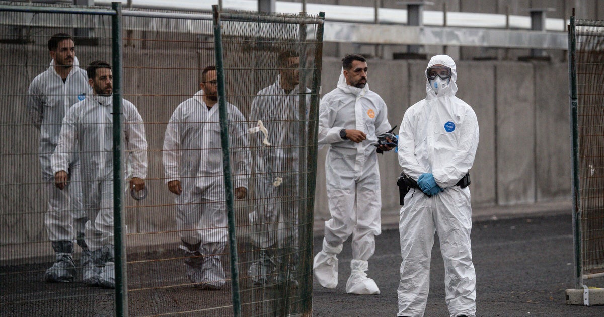 French passenger of hantavirus cruise ship starts showing symptoms on evacuation flight, prime minister says - CBS New York