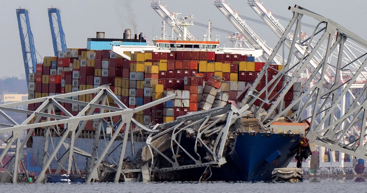 Federal prosecutors charge operator of ship in Baltimore's Key Bridge collapse - CBS News