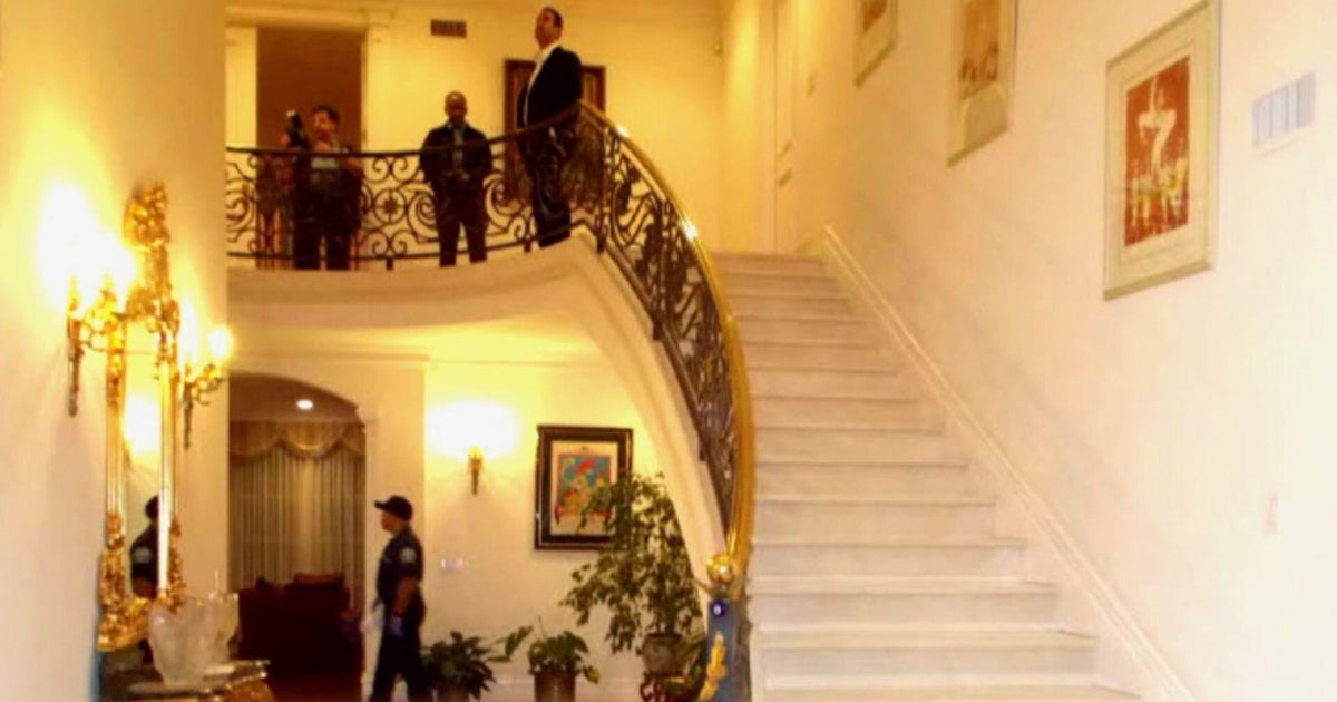 A wealthy Beverly Hills widow winds up dead below a staircase in her mansion. Was it murder? - CBS News