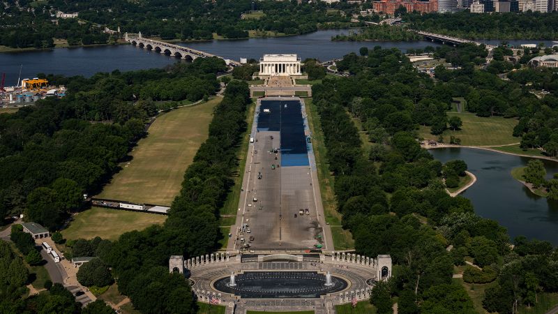 Historians criticize Trump’s Reflecting Pool makeover as group sues | CNN Politics