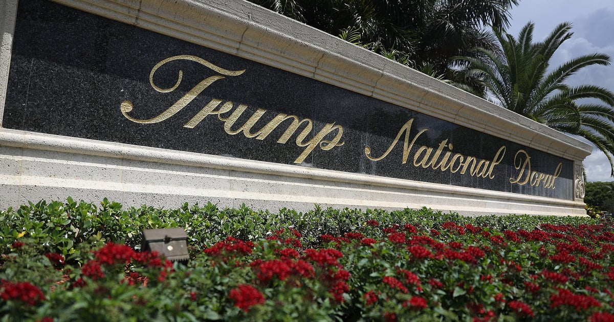 Man arrested at Trump's Miami golf club for disorderly conduct, Secret Service says - CBS News