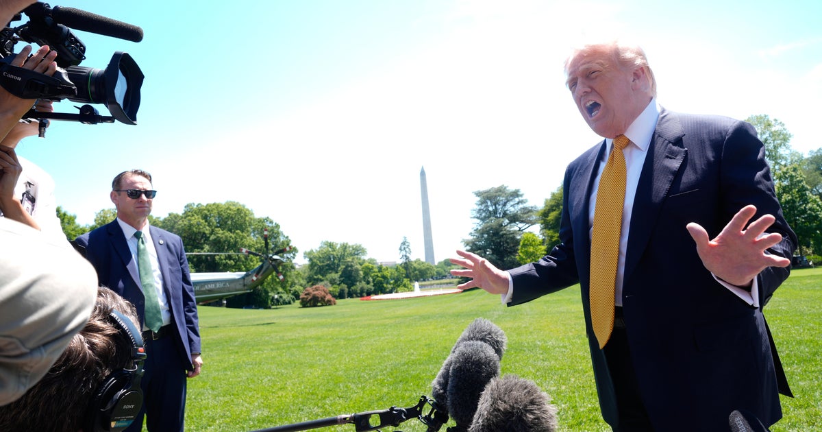 Trump says