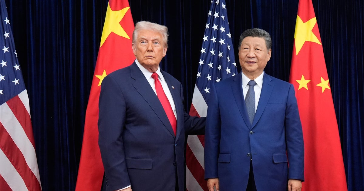 Trump heading to China for high-stakes meeting with Xi - CBS News