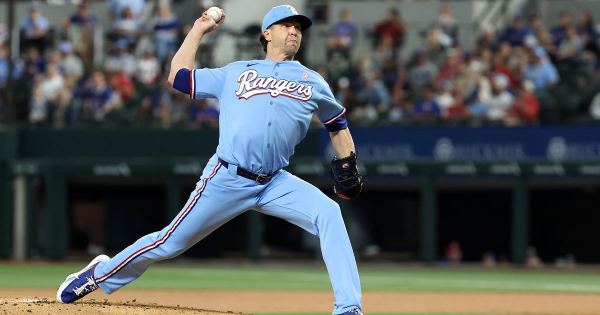 Jacob deGrom strikes out 10 while reaching 1,900 Ks as Rangers beat Cubs 3-0 in another shutout - CBS Texas