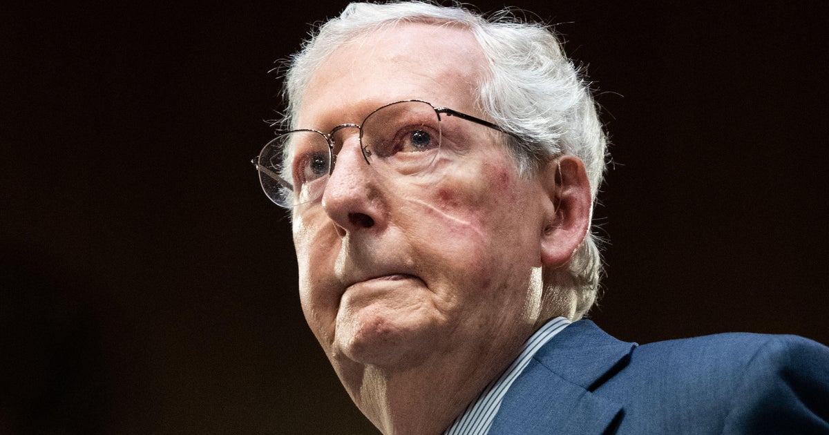 Mitch McConnell admitted to the hospital and