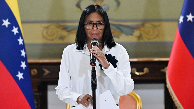 Delcy Rodríguez’s Venezuela is in such dire straits she can’t afford to reject aid from either friends or foes | CNN