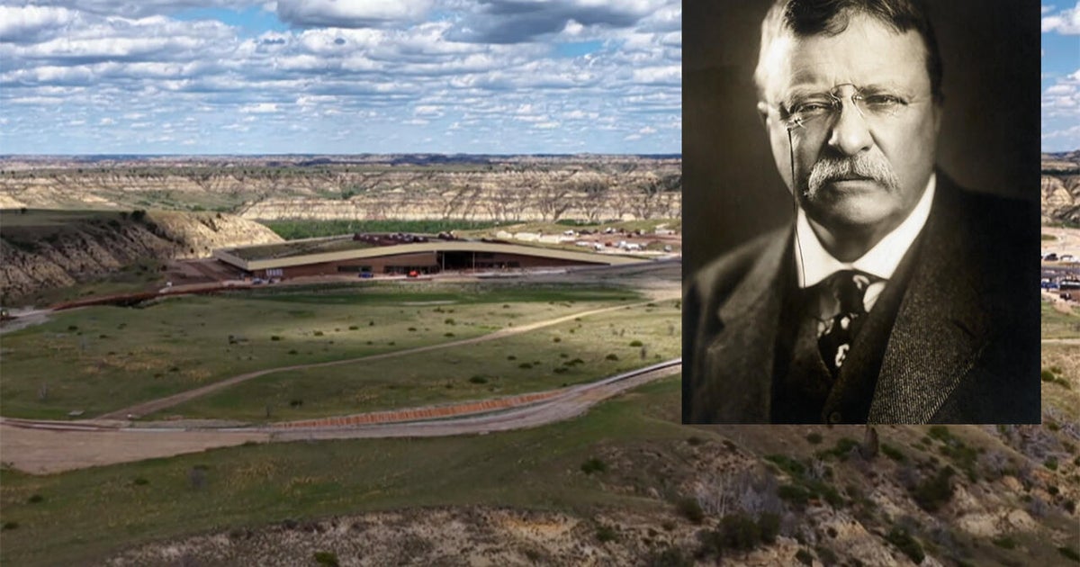 Theodore Roosevelt Presidential Library opening in North Dakota Badlands - CBS News