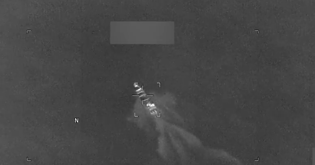U.S. strike on alleged drug boat kills 2, leaves 6 survivors, in the eastern Pacific - CBS News