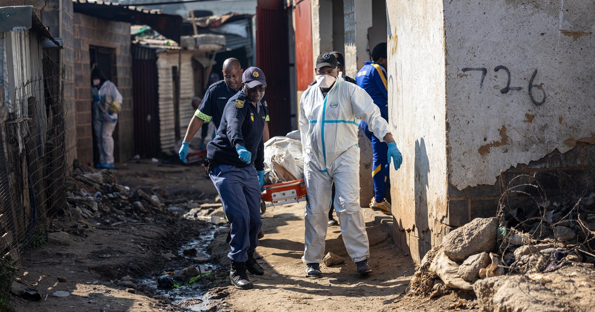 Mass shooting by multiple attackers leaves at least dozen dead, 9 wounded in South Africa, police say - CBS News