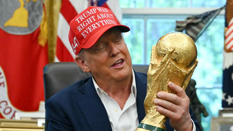 Trump will present the World Cup trophy. It could be VERY awkward | CNN Politics