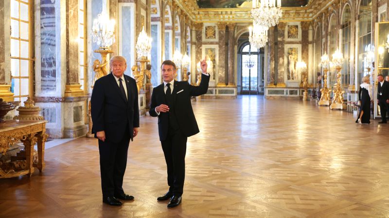 Dinner at Versailles, alpine air and an Iran agreement: How Trump made it through another G7 | CNN Politics