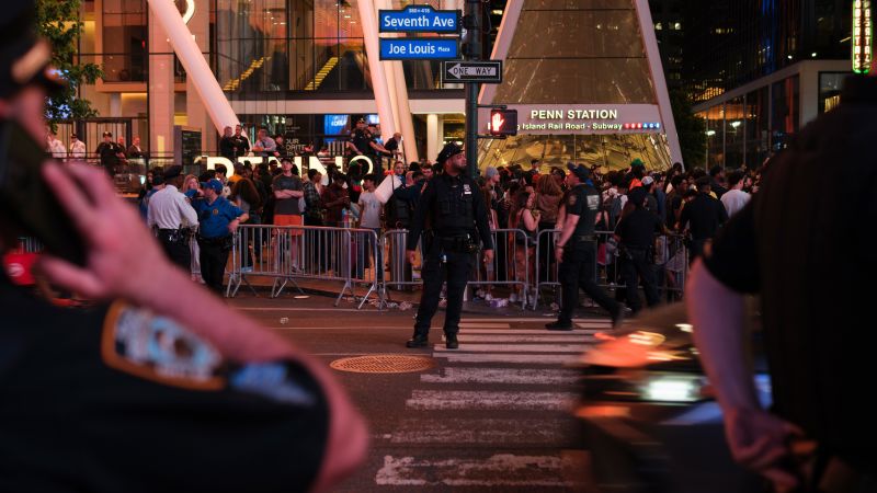 What it takes to keep the area around Madison Square Garden secure during the NBA Finals | CNN