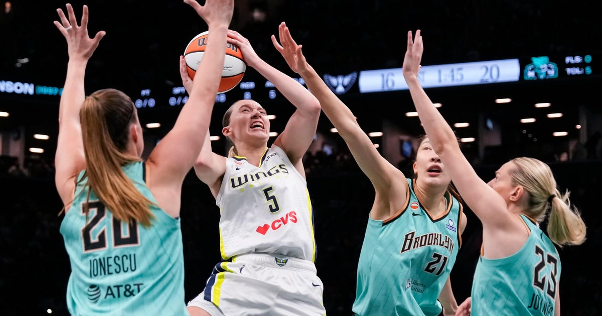 Jessica Shepard's triple-double leads Dallas Wings past Liberty - CBS Texas