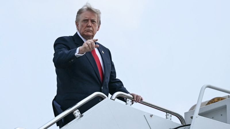 Trump is stuck in Iran. Here’s one idea that could offer a way out | CNN Politics