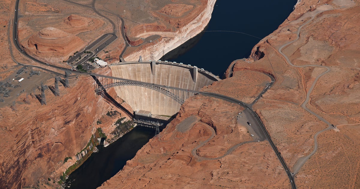 Colorado River reservoirs hit record lows as Trump administration threatens major cuts - CBS News