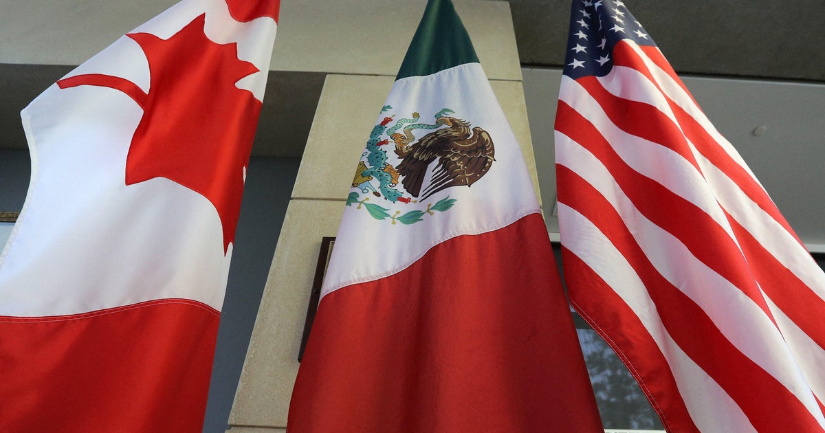 U.S. says it won't extend key trade deal with Canada and Mexico - CBS News