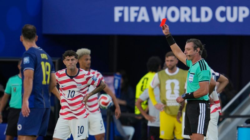 Trump’s red card call stirs political storm around World Cup | CNN Politics