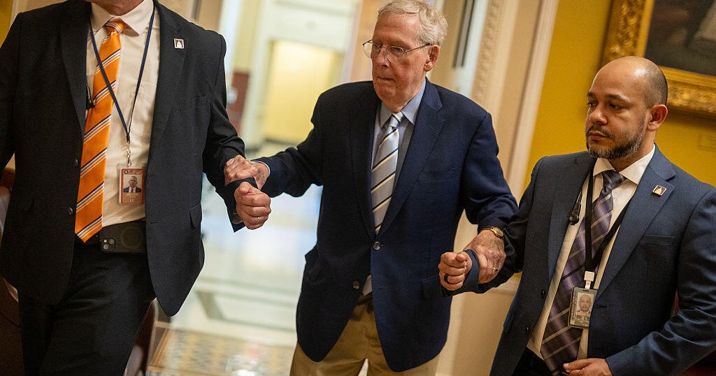 Senate GOP leaders say they've spoken with Mitch McConnell as speculation about his health continues - CBS News