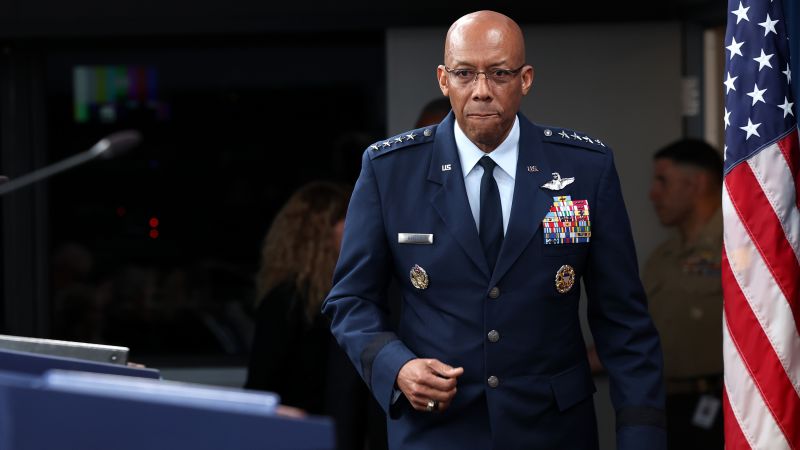 Top general fired by Trump administration criticizes use of military for political missions | CNN Politics