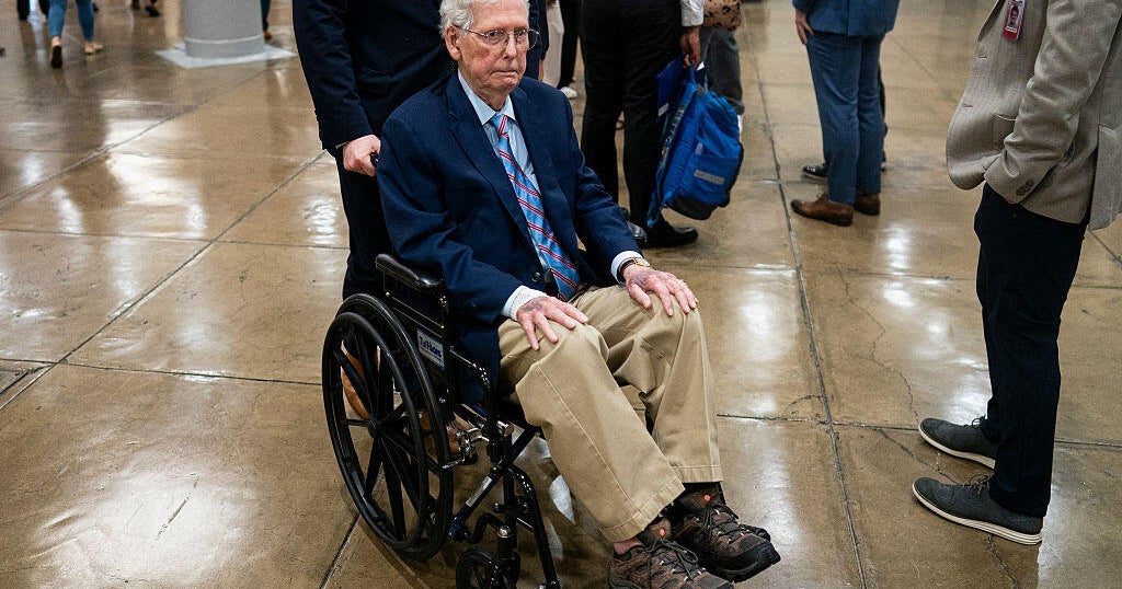 Mitch McConnell still hospitalized after EMS responded to his home for