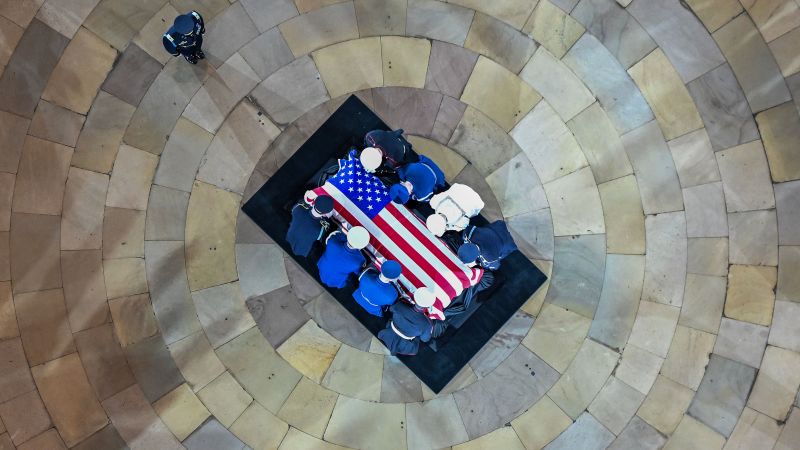 What Lindsey Graham’s funeral revealed about the world under Trump | CNN Politics