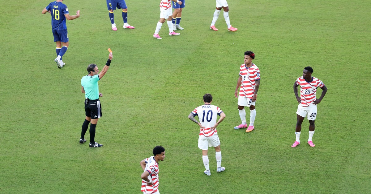 FIFA criticized for decision to lift U.S. star's red card suspension following Trump phone call - CBS News