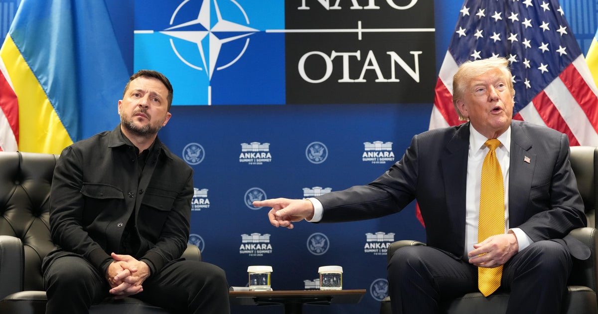 Trump says U.S. will grant Ukraine's request for license to build Patriot interceptors - CBS News