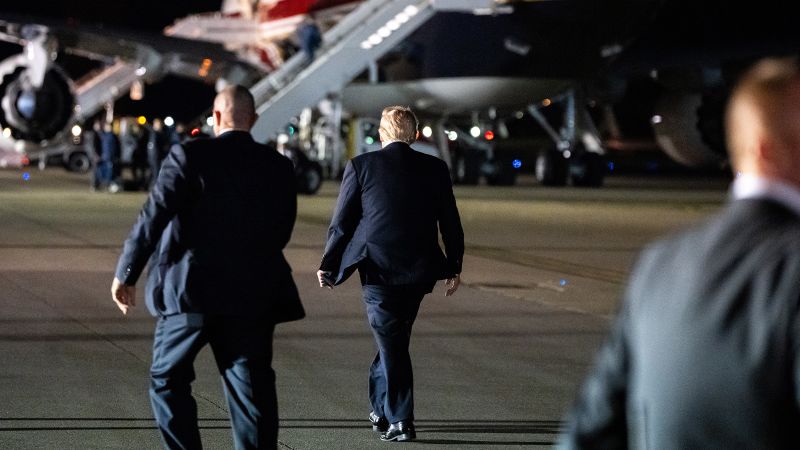 What Trump’s secret plane swap says about a war that won’t end | CNN Politics