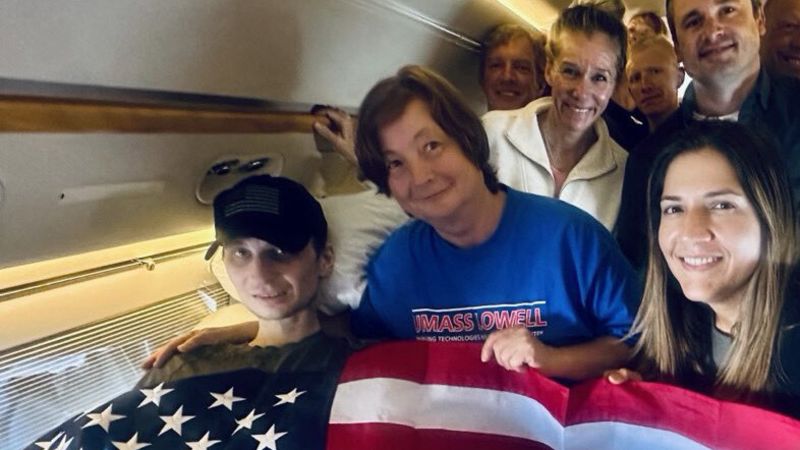 US Marine veteran Robert Gilman arrives in US after release from detention in Russia | CNN Politics