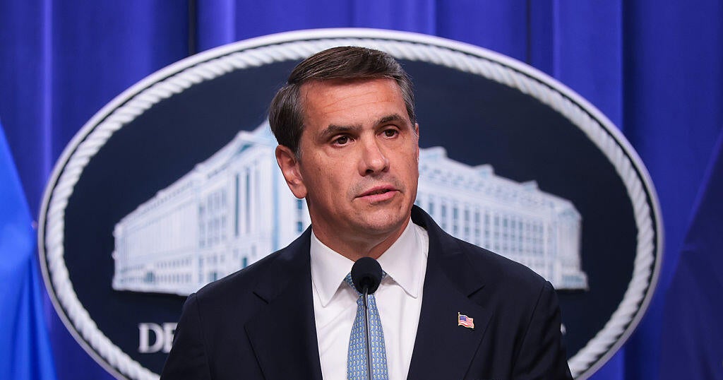 Blanche sworn in as attorney general, formally taking the reins at the Justice Department - CBS News