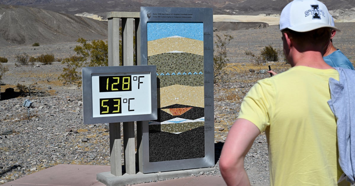 Contiguous U.S. breaks its record for hottest month ever, NOAA says - CBS News