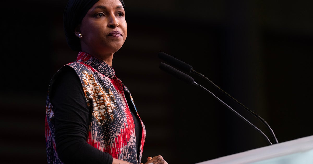 Rep. Ilhan Omar says federal agent was stationed outside her monthly town hall meeting in Richfield, Minnesota - CBS Minnesota