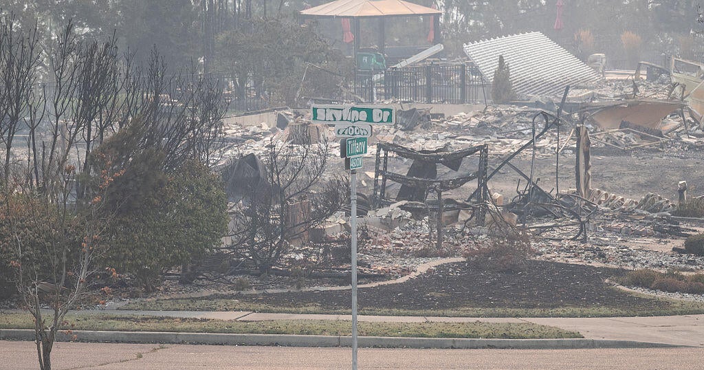 Spokane wildfire arson suspect had prior manslaughter conviction; blazes leave some residents with nothing - CBS News