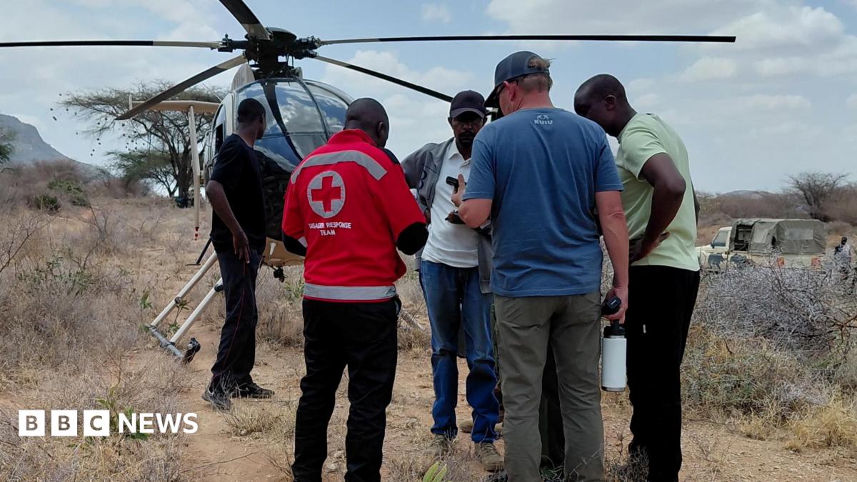 Mount Ololokwe: Six tourists and pilot killed in Kenya helicopter crash - BBC News