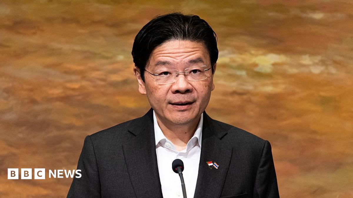 Singapore: Highest paid world leader Lawrence Wong to get salary increase of $1 million - BBC News