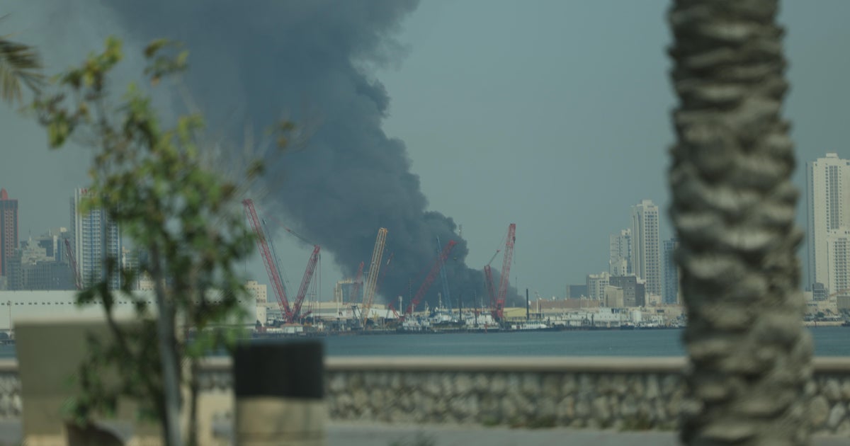 In war's opening days, Iran's attacks on Bahrain caught Navy families and sailors by surprise - CBS News
