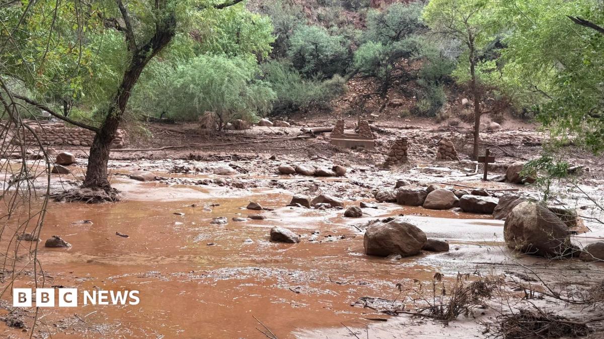 One still missing after Grand Canyon floods kill two and prompt rescue efforts - BBC News