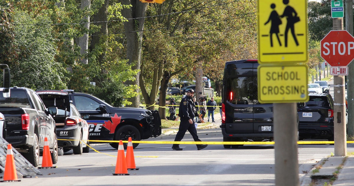 Shooting near Ontario synagogue on Yom Kippur leaves police officer wounded, man critically injured - CBS News