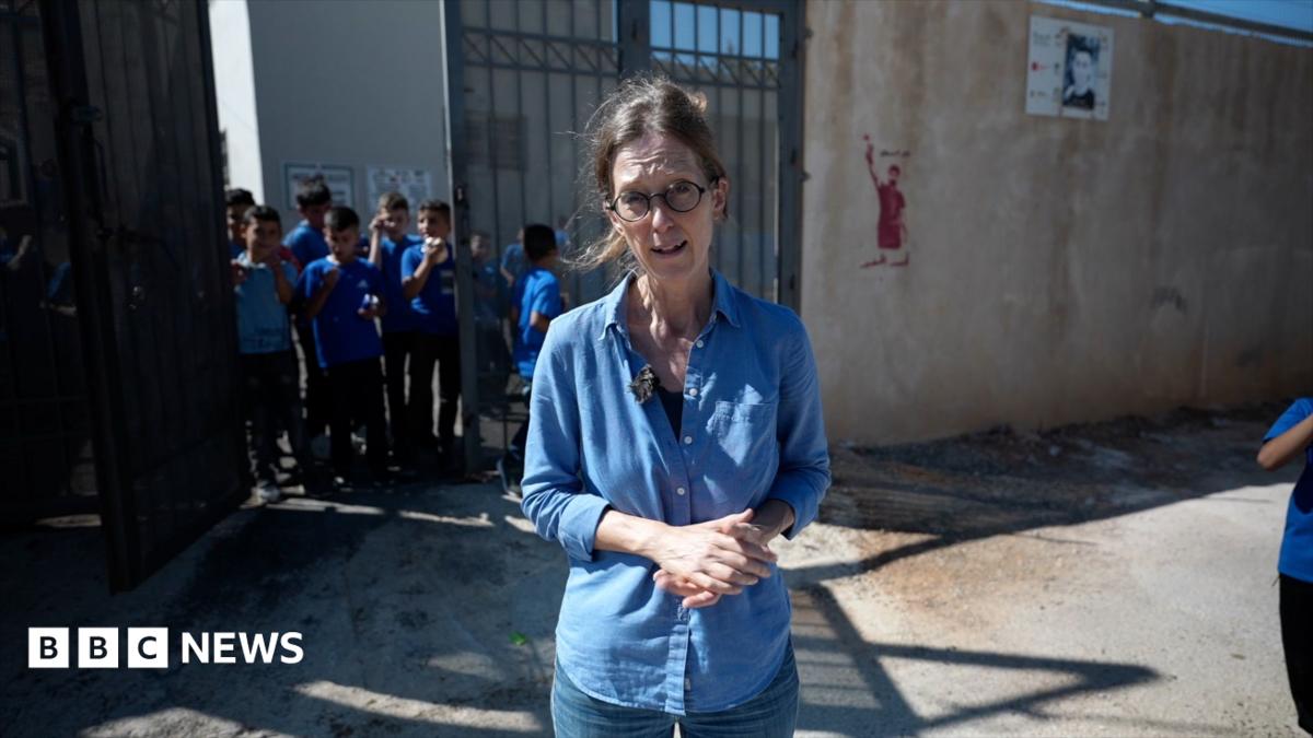 Fears for children's safety in West Bank school as settler attacks rise - BBC News