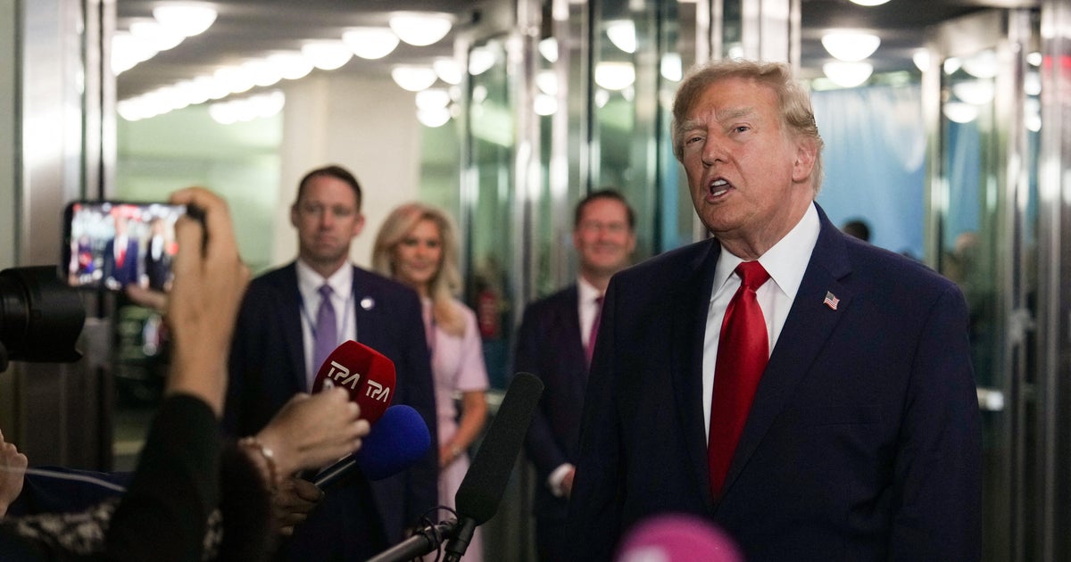 Watch Live: Trump addresses U.N. General Assembly before meetings with world leaders - CBS News