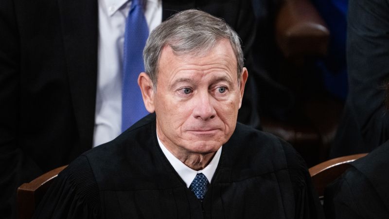 John Roberts draws a line with Trump — over history | CNN Politics