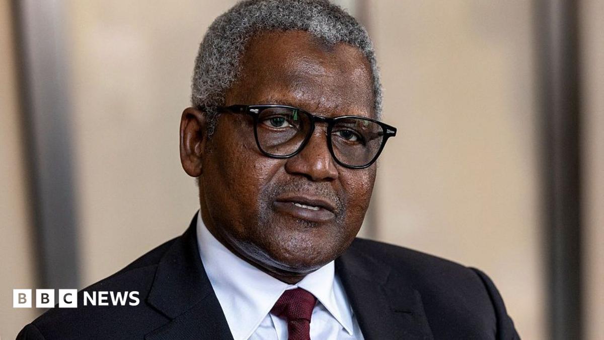 Aliko Dangote launches Kenya oil refinery amid land protest in Lamu - BBC News