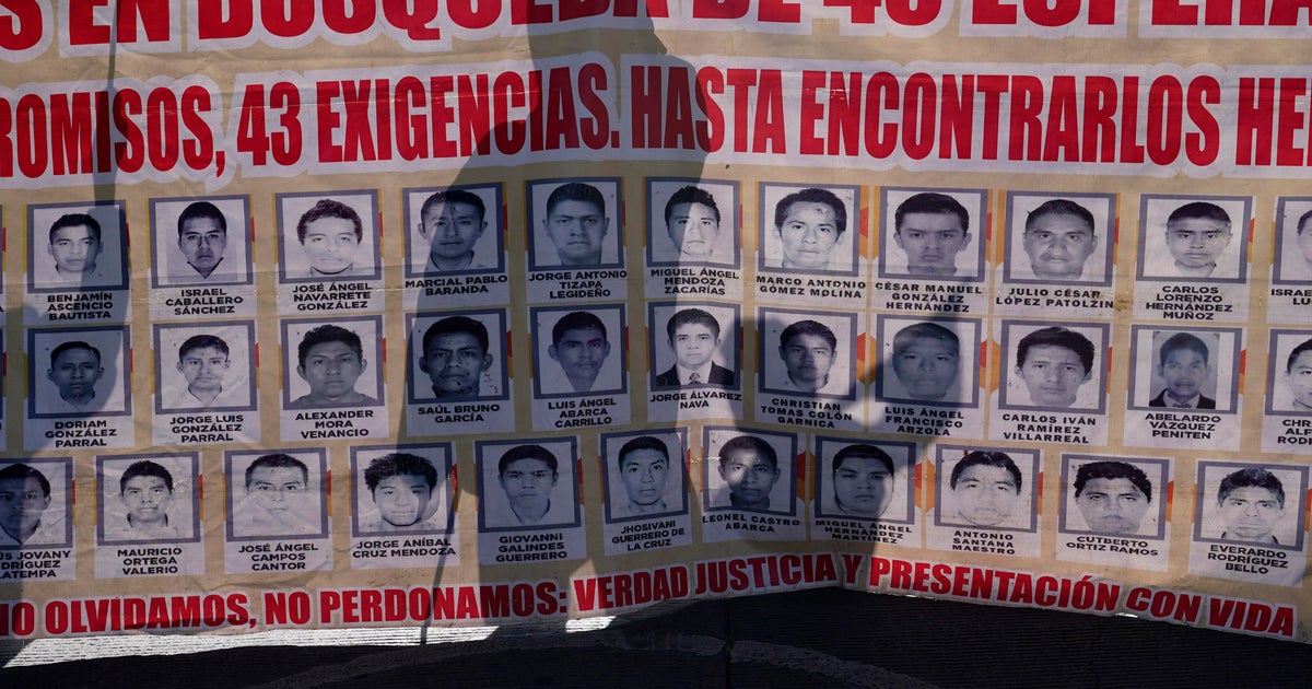Search for dozens of missing college students in Mexico leads to human remains, 17 new suspects - CBS News