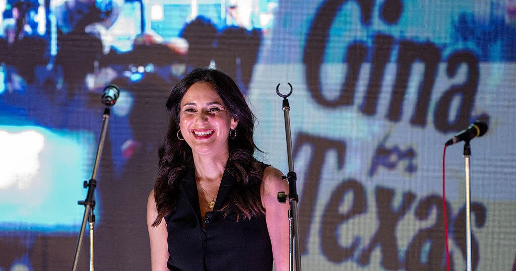 Latino Dems urge Democratic Governors Association to put money behind Gina Hinojosa as Texas governor's race tightens - CBS News